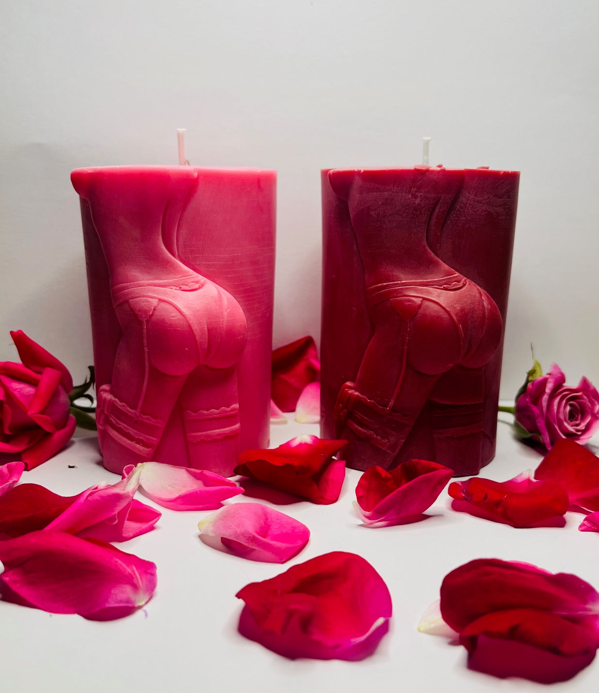 Handcrafted Scented Fiery Seduction soy Candle- 12 oz Made (Scented)