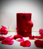 Handcrafted Scented Fiery Seduction soy Candle- 12 oz Made (Scented)