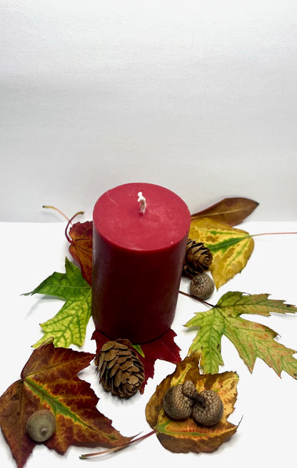 Maple Candied Apples Scented Red 4.5OZ Candle CD-0031-CAN